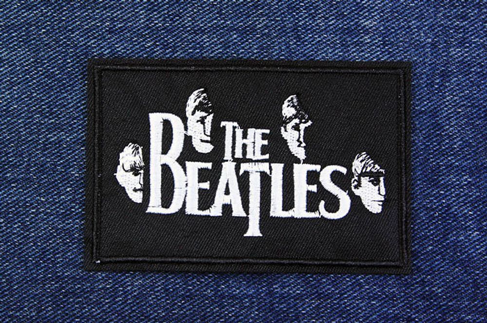 Нашивка The Beatles (лого с лицами)