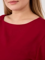 Платье на резинке с поясом