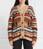 Хлопковый кардиган gleba Weekend MaxMara - бежевый(534606336)