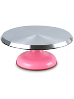 Подставка вращающаяся ЦВЕТНАЯ d 30 см,МЕТАЛЛ