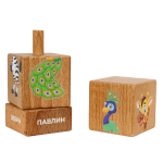 Кубики на оси «Дикие животные» (Лидер)