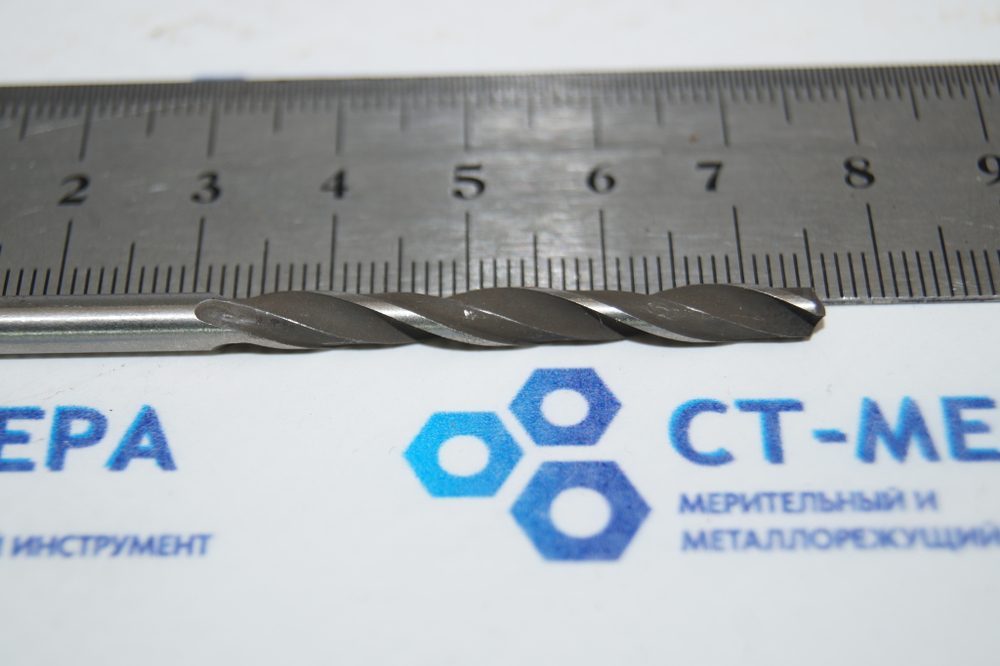 Сверло по металлу 4.2мм. (44х75) Р6М5 ц\х