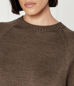 Хлопковый свитер Max Mara Leisure - коричневый(263661586)