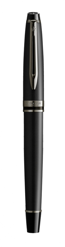 Ручка- роллер WatermanExpert Black F BLK в подарочной упаковке