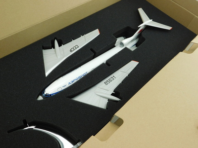 Модель самолета Ту-154М (М1:100, Аэрофлот СССР-85631)