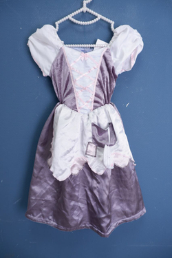 Платье комбинированное карнавальное на 7 лет