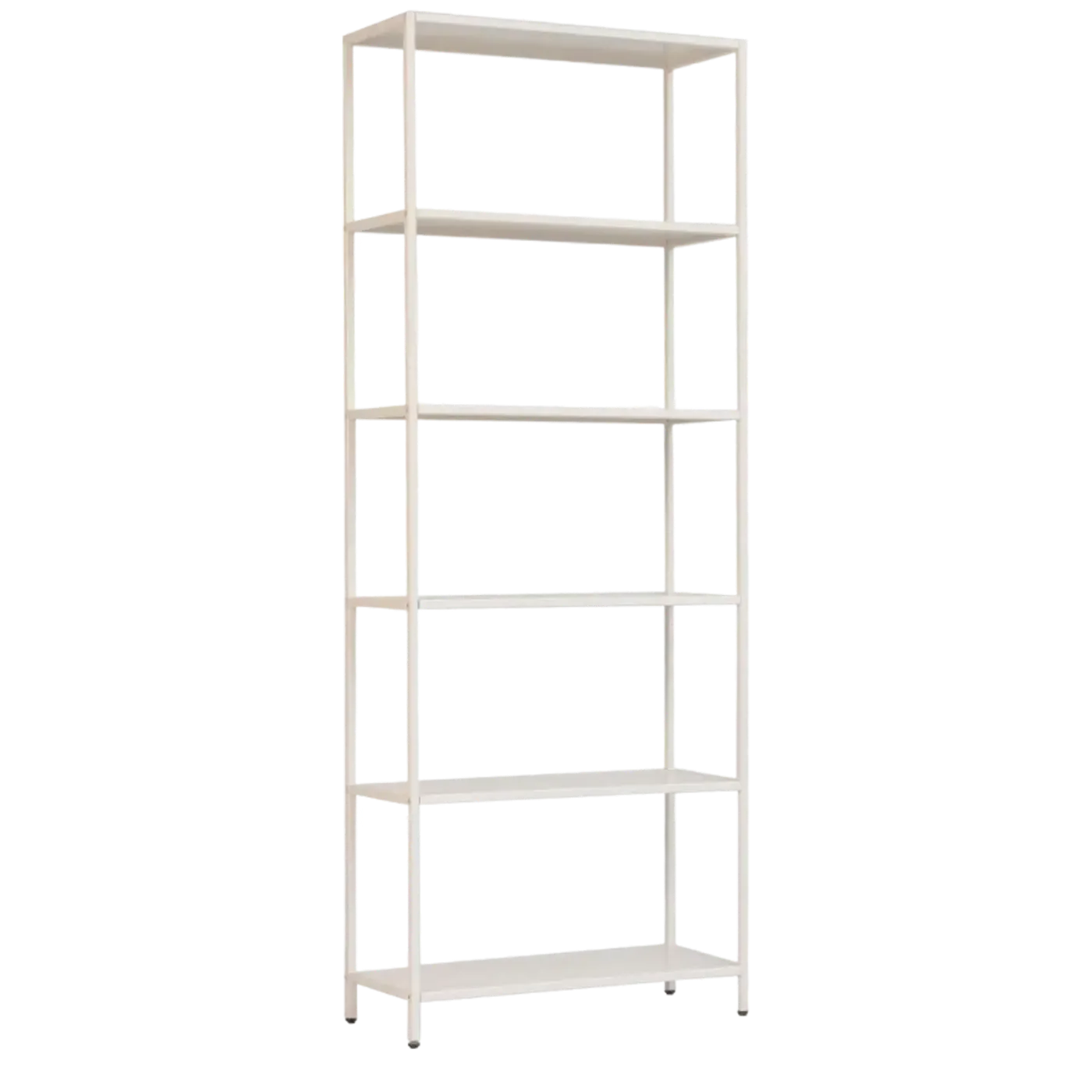 Стеллаж металлический 155х60х25, молочный