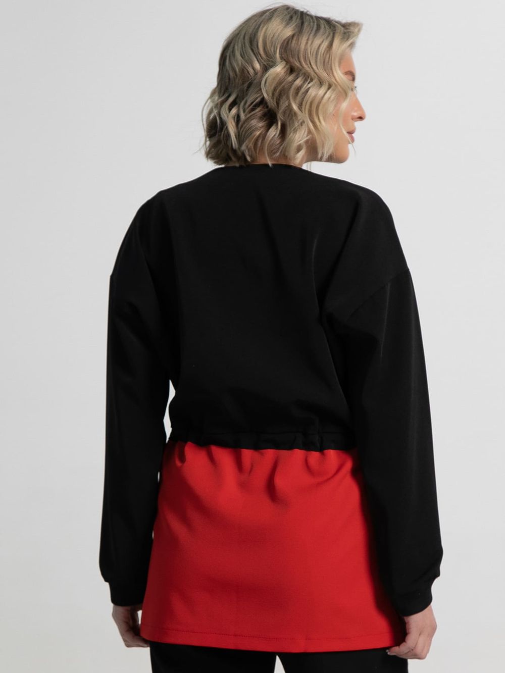 Жакет Мидней (черно-красный) Б15164-13М LT Collection