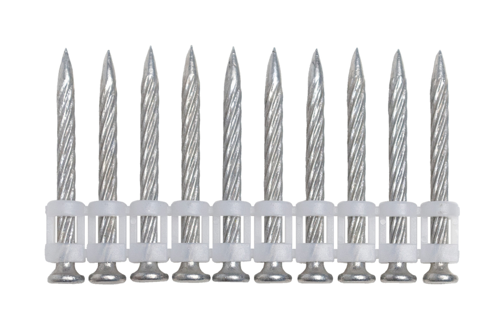 Гвозди для металла и непрочного бетона тип CN (2,7*38 мм винтовые, 1000 шт/уп) FEDAST