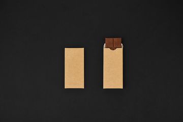 Упаковка для шоколадной плитки 50 г