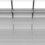 Полка IF глубиной 200 мм в установленном виде в гараже — пример применения