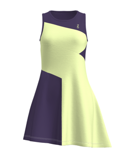 Платье женское 7/6 Nika Dress - Crown Jewel/Sunny Lime (Размер "S")