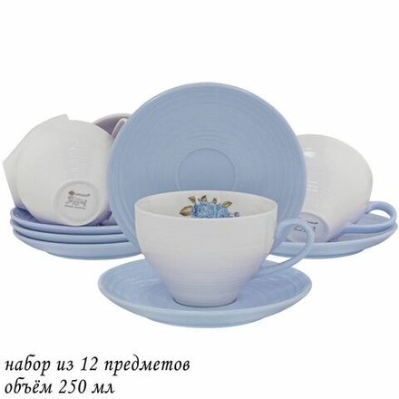 Lenardi 109-103 Чайный набор 12пр. 250 мл в под.уп.(х6)Фарфор
