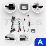 Магнитола для Ford Fiesta MK6 2008-2012 (красный БК, рамка тип 2) - FarCar GX9-9297F2A монитор 9.5" 2K QLED на Android 14, TS20, 6+128Гб, CarPlay, 4G SIM-слот