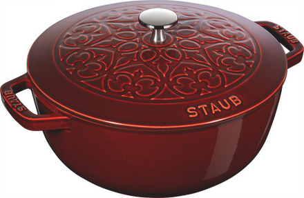 Кастрюля staub special cocotte lilia, нержавеющая сталь, антипригарное покрытие, красная · арт. fabr 40508-675-0