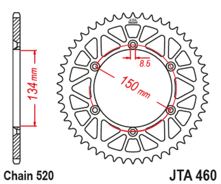 Звезда JTA460.51GLD