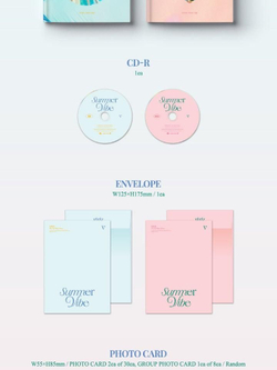 Альбом VIVIZ - Summer Vibe 2nd Mini Album PHOTOBOOK 2 Version SET