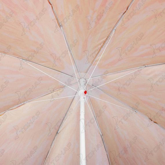 Зонт пляжный d 1,8м с наклоном Апельсин (19/22/170Т) (N-BU1907-180-О) NISUS