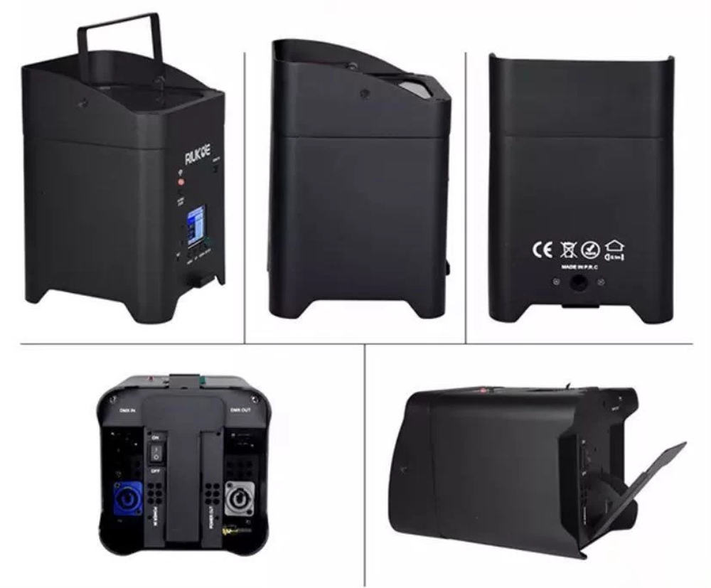 LED прожектор RGBWA+UV WI-FI с аккумулятором