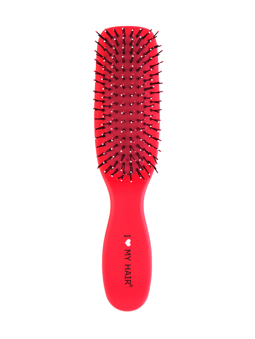 Щетка ILMH "Spider Soft" 1503 красная матовая S