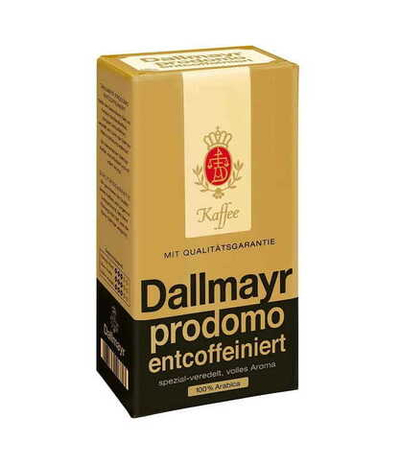 Кофе молотый Dallmayr Prodomo Entcoffeiniert (500гр)