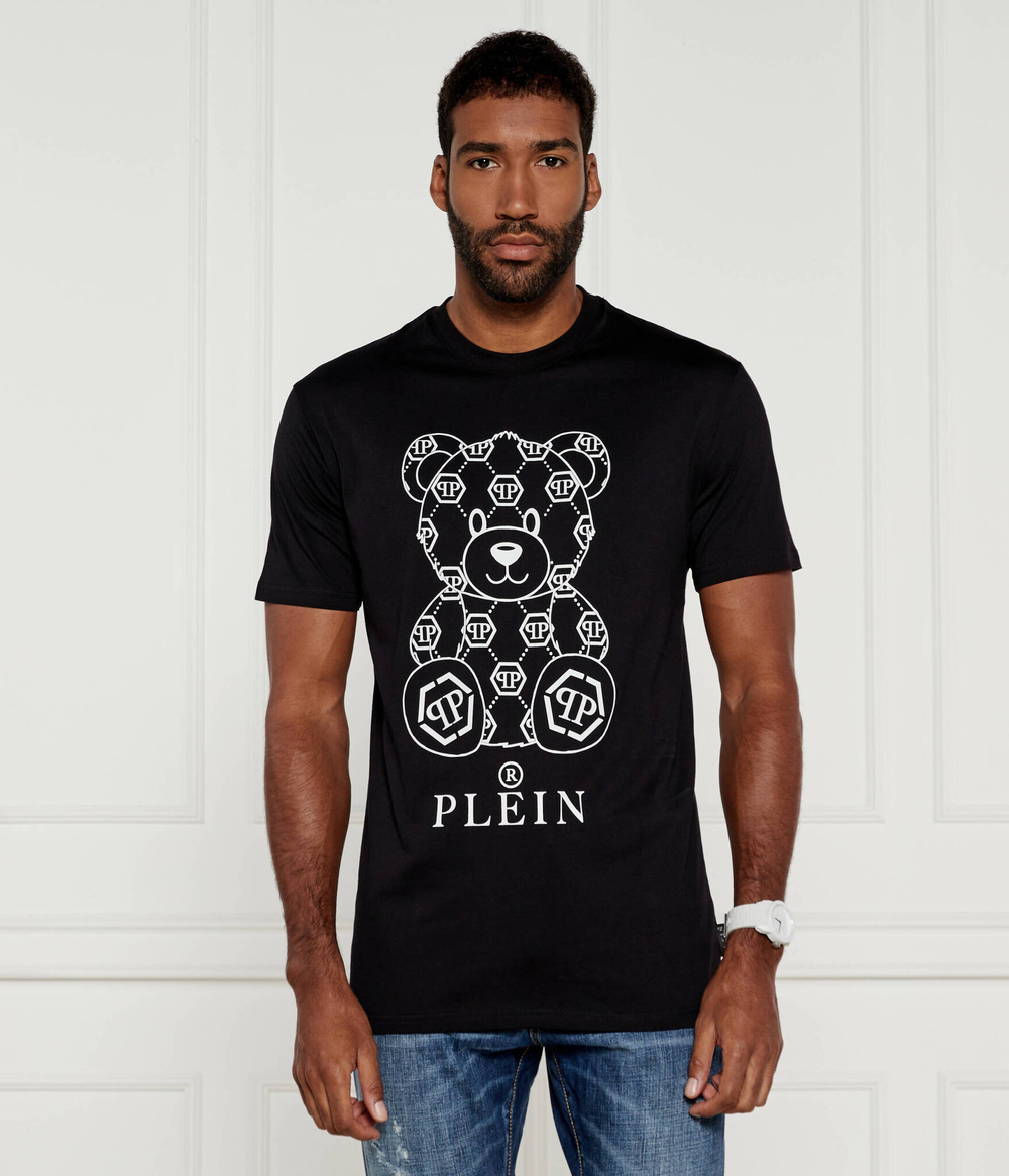 Футболка Teddy Bear Philipp Plein - черный(MTK7801 PJY002N)