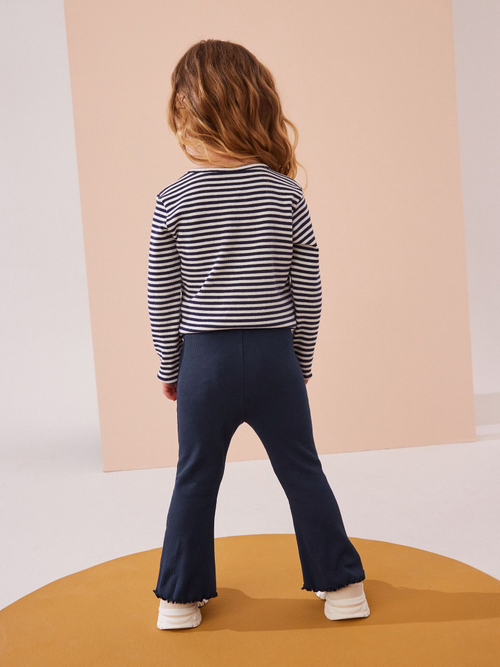 Легинсы-клеш для девочки Next 174-033, Темно-синий