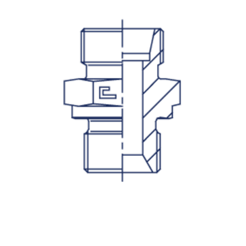 Штуцер FB DL06 BSP 1/4" (корпус)