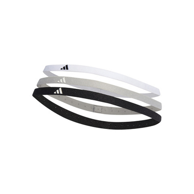 Резинка на голову Adidas Hairband 3PP - black/grey two/white