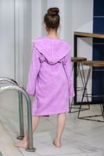 Халат для девочки Комфорт-1 Виотекс ЛИЛОВЫЙ