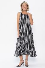 Сарафан Нимфа (черно-белый) П14052-10М LT Collection