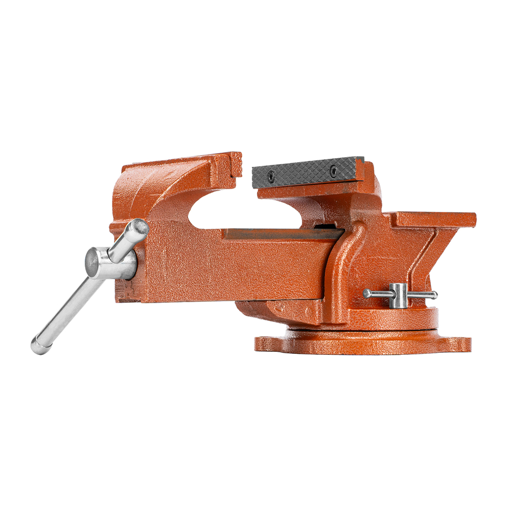 Тиски слесарные, 150 мм, поворотные, с наковальней Sparta