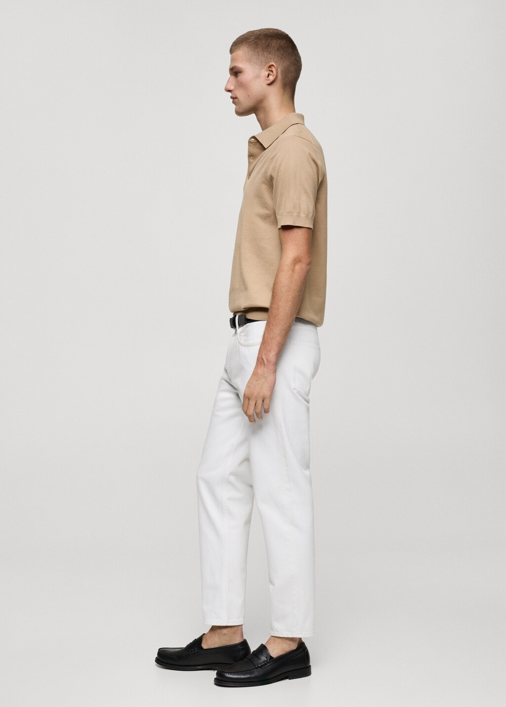 Укороченные джинсы carrot fit