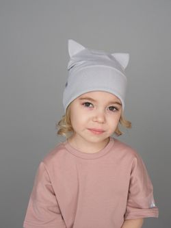 Шапка трикотажная КИС(Св.серый)