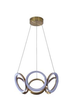 Светильник подвесной 84W 3000K-6000K ZRS.30101.84 латунь Olimpia Zortes