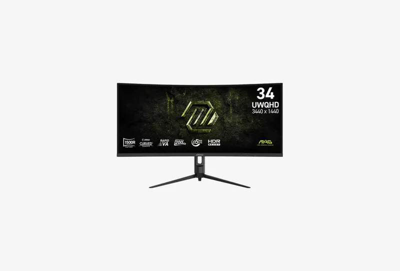 34 Монитор MSI MAG 342CQRF E20 черный