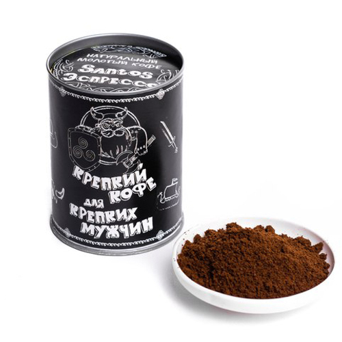 Купить Крепкий кофе "Для крепких мужчин"  Santos Эспрессо