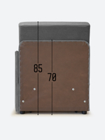 Кресло-кровать "Миник" с левым подлокотником, под левую руку