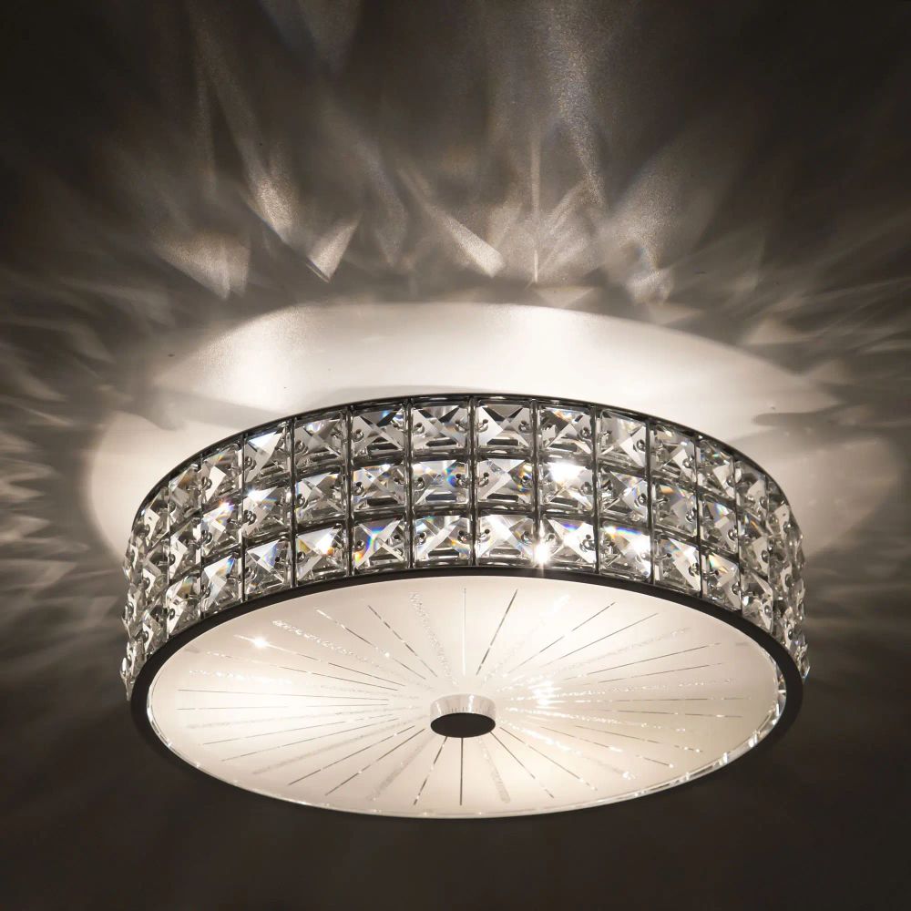 Citilux Портал CL324131 Люстра хрустальная Хром