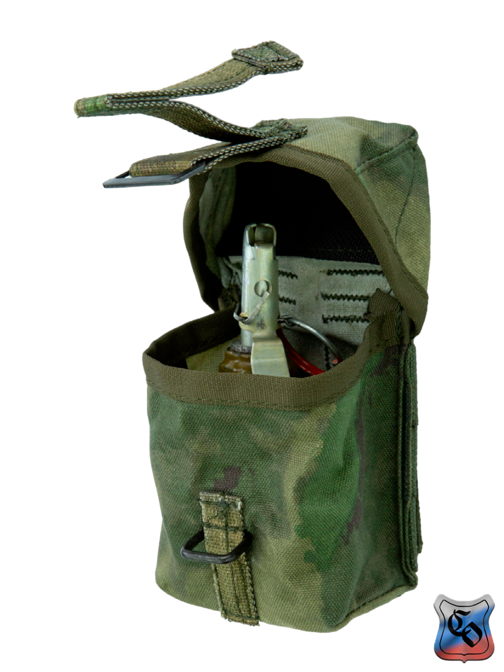 Подсумок SSO ПРГ 1 MOLLE с бесшумной застёжкой (Мох)