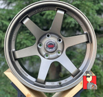 Комплект дисков Rays TE37 18x10.5/9.5 et20/20 5x120