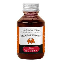 Чернила во флаконе Herbin 100 мл Orange indien оранжевые (17057T)