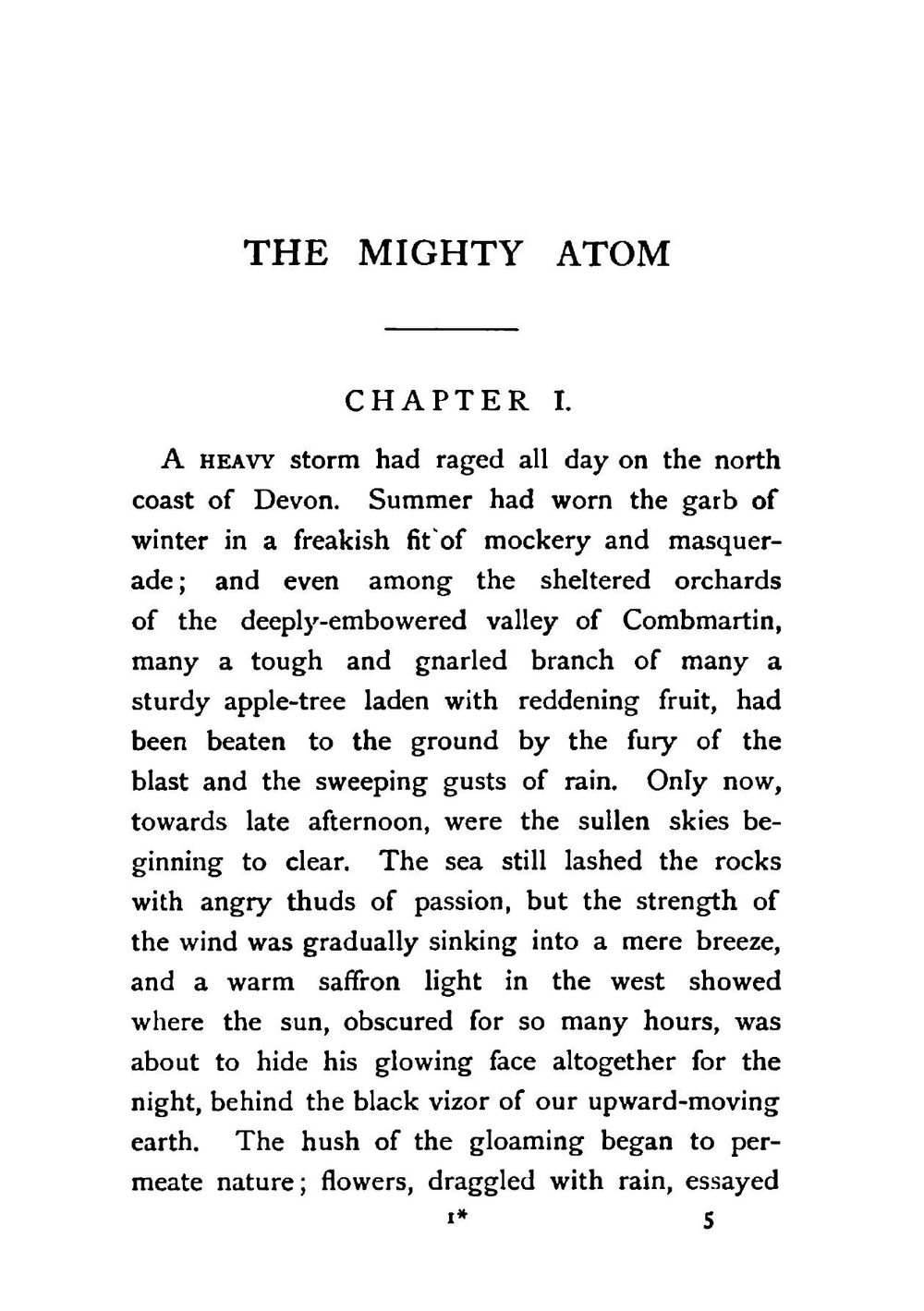 The mighty atom | Marie Corelli