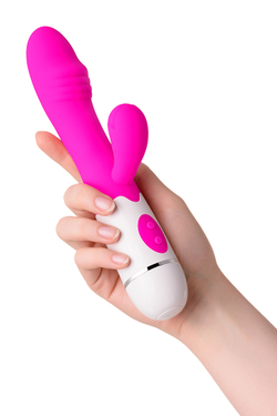 Нереалистичный вибратор TOYFA A-Toys  , Силикон, Розовый, 23,3 см