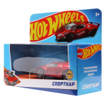 Модель ин. мет. "Хот Вилс Спорткар" 10см, красный, коробка HW-12-140-R (Технопарк)