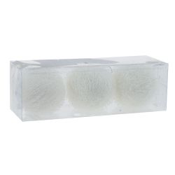 GAEM Набор из 3шт Украшение новогоднее "Шар", D 8 см, L23,5 W8 H8 см