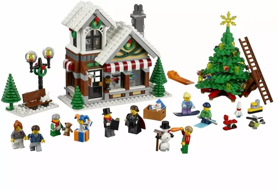 Конструктор LEGO Creator 10249 Зимний магазин игрушек, 898 дет.