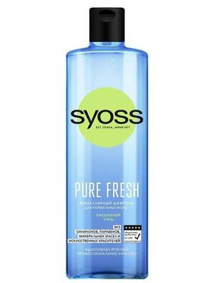 Шампунь для волос Syoss Pure Fresh 450 мл
