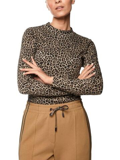 Marc Cain Водолазка с анималистичным принтом