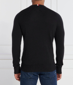 Хлопковый свитер multi htr merino crew neck Tommy Hilfiger - черный(MW0MW33100)